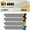 Combo Pack, variant on CLT-808S CLT808S CLT-K808S CLT-C808S CLT-Y808S CLT-M808S Toner Cartridge Compatible BK/C/M/Y Replacement for Samsung MultiXpress X4300LX X4250LX X4220RX Printers