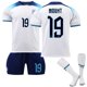 thumbnail image 5 of Newkai kids' Football Clothes Sterling Home (white) 2022 / 23 futbol Sports Football Clothes and shorts - 19 | talla 16, 5 of 8