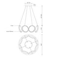 thumbnail image 3 of CH94824-AN-Kuzco Lighting-Oros - 78W LED Chandelier-7.88 Inches Tall and 24 Inches Wide-Antique Brass Finish, 3 of 7