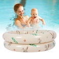 thumbnail image 1 of Inflatable Swimming Pool for Kids, 34 Inches, Foldable Blow Up Pool, Thickened PVC Outdoor Garden Pool with Easy Setup, for Indoor, Outdoor Fun, Summer Water Party, 1 of 7