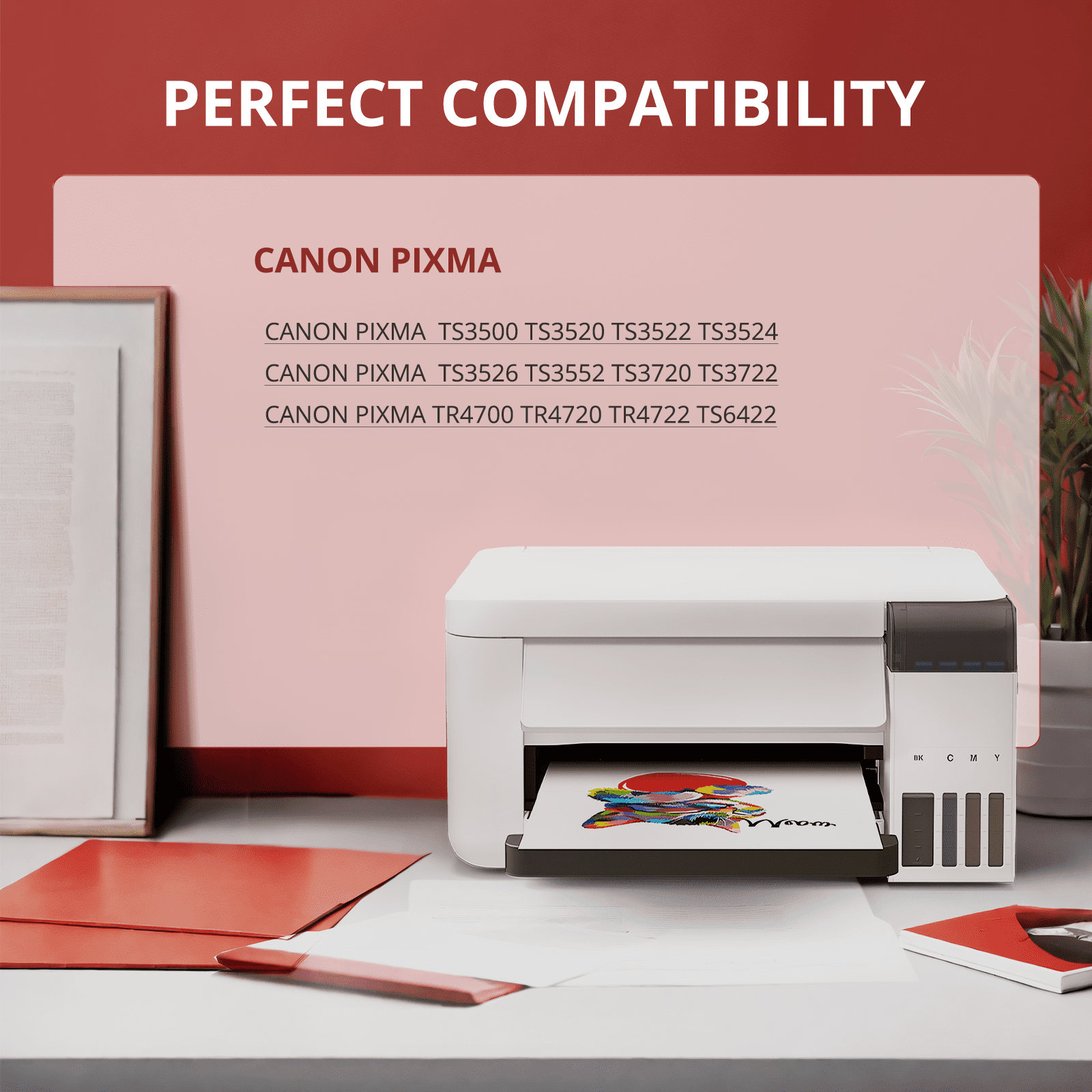 275 Ink Cartridges for Canon ink 275 and 276 Compatible for Canon PG 275 Black Ink Cartridge for printer ink for Pixma TS3522 TS3520 TS3500 TR4722