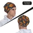 thumbnail image 5 of KLL Sunflowers Winter Fall Beanie Knit Hats for Men & Women - Warm & Soft Stylish Toboggan Caps for Cold Weather, 5 of 6