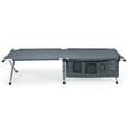 thumbnail image 5 of Gymax Folding Camping Cot Heavy-duty Camp Bed W/Carry Bag for Beach Traveling Vocation, 5 of 10