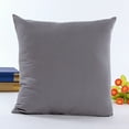 thumbnail image 6 of Ludlz Home Room Sofa Bed Decor Solid Color Throw Pillow Case Square Cushion Cover, 6 of 7