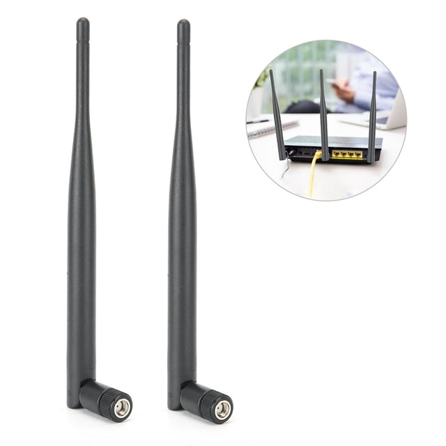 Antenne Routeur, Antenne SMA Légère à Installation Simple, Antenne Bi-Bande, Grande Praticité et Durabilité pour Routeur avec Interface SMA