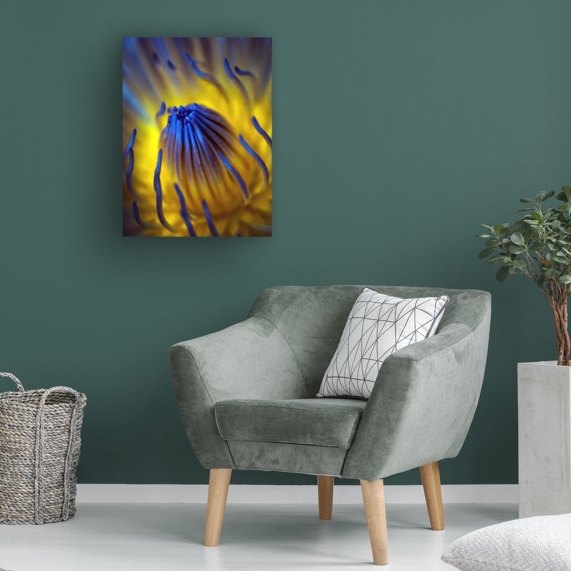 Canvas Wall Art - Antonyus Bunjamin Abe 'Blow Up' Wall Art for Living Room, Bedroom, or Office Décor by Trademark Fine Art - 35 x 47 Inches