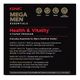 thumbnail image 2 of Gnc Mega Men Health & Vitality Vitapak Multivitamínico 4en1, 2 of 4