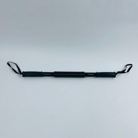 Twnesp 66 Lbs Power Twister Bar-Arm Spring Body Building Apparatus Chest and Bicep Blaster