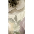 thumbnail image 2 of Kimberly, Allen 9x14 White Modern Wood Framed Museum Art Print Titled - Simplicity Floral Panel B, 2 of 4