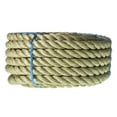 thumbnail image 3 of SEBLAFF 50-100ft Artificial Manila Rope 3 Strand Dock Farm Fitness Nautical Crafts, 3 of 9