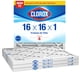 thumbnail image 1 of Filtro de aire Clorox 40x40x2 MERV 11 plisado, paquete de 4, 1 of 7