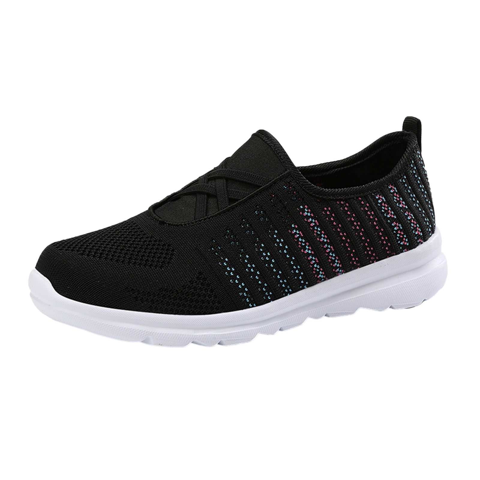 WEAIXIMIUNG Sports Shoes without Mesh Leisure Women s Lace Up Soft Sole Comfortable Shoes Outdoor Mesh Shoes Runing Fashion Sports Breathable Sneakers
