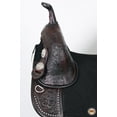 thumbnail image 5 of HILASON Western Treeless Trail Barrel Racing American Leather Saddle | Horse for Horses, 5 of 7