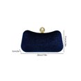 thumbnail image 3 of Bolso De Noche Bolsa Cruzada Retro Con Hebilla De Terciopelo De Alta Capacidad Para Asistir A Banquetes Ligeros Tmvgtek Para Estrenar, 3 of 3