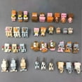 thumbnail image 4 of 36 Pack Kids Toys Minecraft Characters Mini Action Figures Steve Creeper Gift, 4 of 5