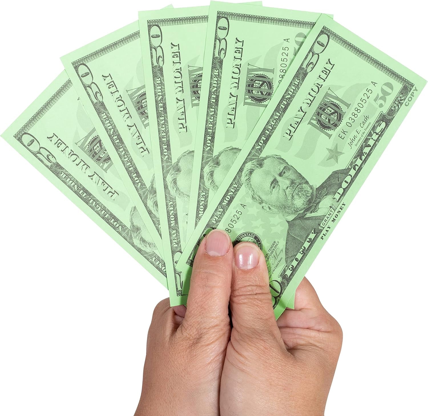 $50 Bills, Set of 50