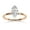 Rose Gold, variant on Solitaire Engagement Rings For Women, Center 10x5mm Marquise Cut Lab Created Moissanite Wedding Anniversary Ring in 10K Solid Rose Gold Size-9
