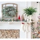 thumbnail image 4 of Artificial Pine Needles Wreath Cane, Simulation Soft Glue Norfolk Pines, DIY Christmas Decorative Accessories, for Home Office, High-Quality Artificial Needles, Metal Frame, for Bedroom, 4 of 6