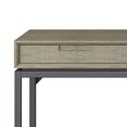 thumbnail image 5 of SIMPLIHOME Banting SOLID WOOD and Metal Modern Industrial 72 inch Wide Home Office Desk, Writing Table, Workstation, Study Table Furniture in Distressed Grey with 2 Drawerss, 5 of 5
