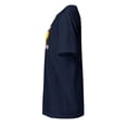 thumbnail image 3 of Super Librarian Hero Emblem Funny Gift for Book Lover T-Shirt (Navy, M), 3 of 4