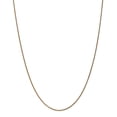 thumbnail image 1 of Solid 14k Yellow Gold 1.2mm Diamond-Cut Spiga Chain Necklace 14" - with Secure Lobster Lock Clasp, 1 of 3