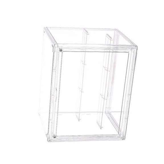 Clear Collectible Storage Case With Dustproof Design Modular Display Shelf