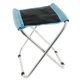 thumbnail image 2 of Sil plegable para Scker Taburetes portátiles esca en pya al aire libre Azul negro Macarena Silla de taburete de camping plegable, 2 of 8