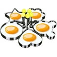 thumbnail image 4 of Best Pancake Mold Stainless Steel Fried Egg Kitchen Tool (Set Of 4 or 5) - Micky (8 Pack), New, 4 of 7