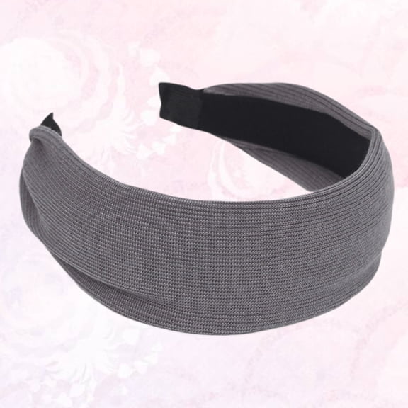 WEUVEB girl headbands Hair Band Grey 1Set for School Activities