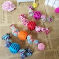 thumbnail image 3 of Dog Rope Toy Interactive Funny Knot Design Dog Chew Rope Puppy Teething Toy, 3 of 10