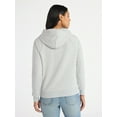 thumbnail image 3 of Time and Tru Women's Fleece Hoodie, Sizes XS-XXXL, 3 of 5
