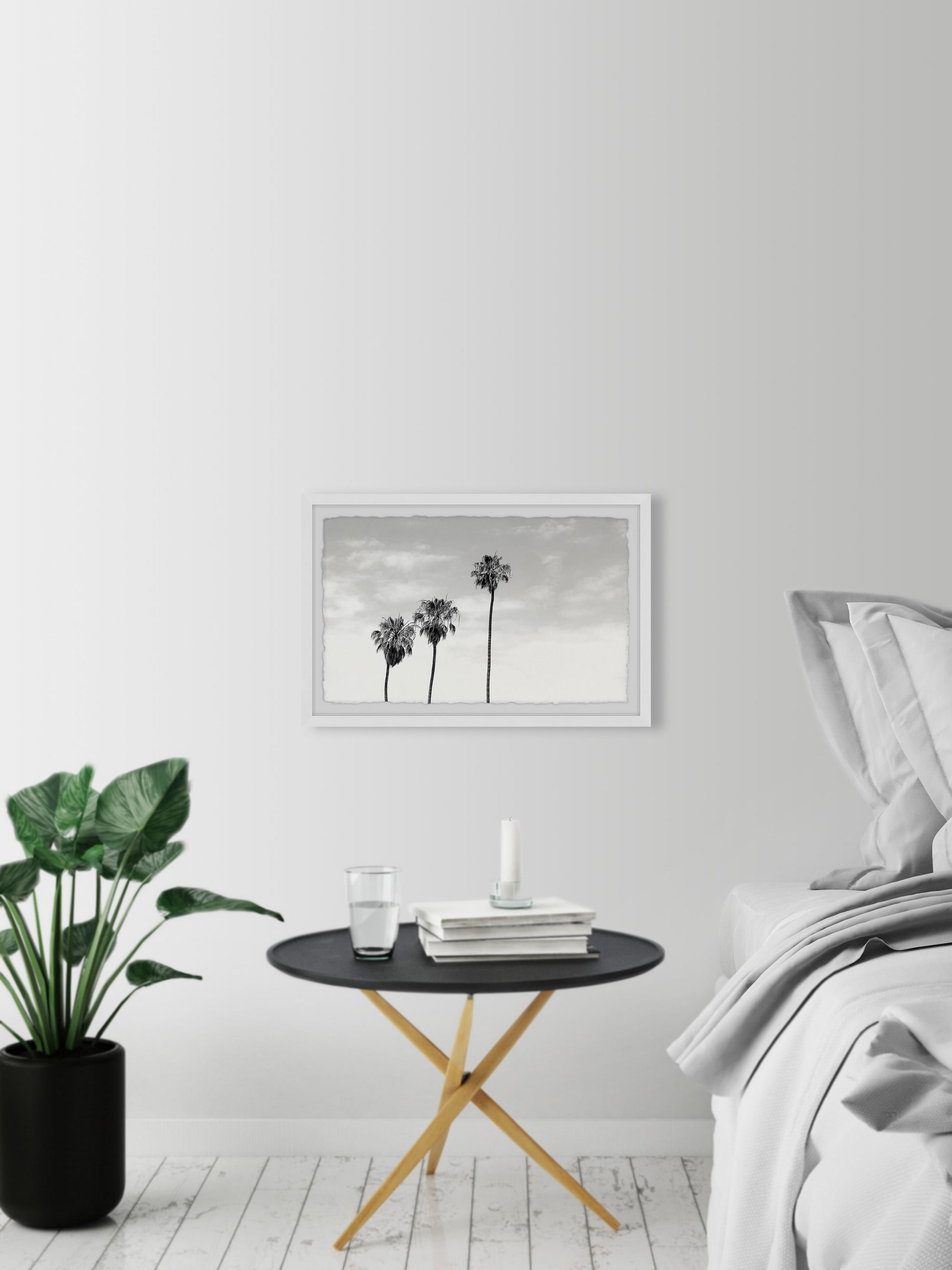 Marmont Hill Palm Trees View Framed Wall Art