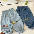thumbnail image 2 of LWNYDPLSD Boys Pants Girls Size 10 Pants Pantalones De Invierno Para Niña Boy Clothes 9-12 Months Girls 10 Year Old Gift Ideas Cute Kids Clothes Boys, Light Blue 5-6 Years, 2 of 8