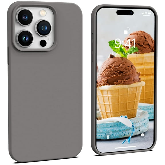 IceSword iPhone 14 Pro Max Case | Liquid Silicone Case | Phone Cover Slim | 6.7 inch 14 Pro Max