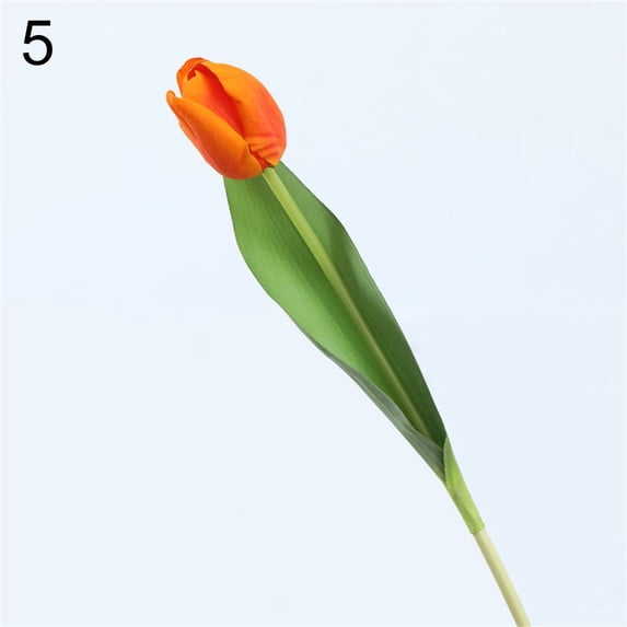 Party Birthday Bouquet Plant Real Touch Artificial Flower Floral Artificial Tulips Fake Flower 5