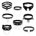 thumbnail image 1 of Collier Choker Halloween Vintage 8PCS Faux Collier Gothique Collier Choker, 1 of 10
