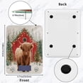 thumbnail image 2 of High Precision Digital Kitchen Scale Tempered Glass Food Scale Multifunction Scale Small Kitchen Appliances Cute Highland Cow Pattern, 2 of 7