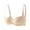 Beige-womens bras, variant on Bra for Women Deep V Underwire Low Cut Bralette Seamless Bras Comfy Padded Brassiere