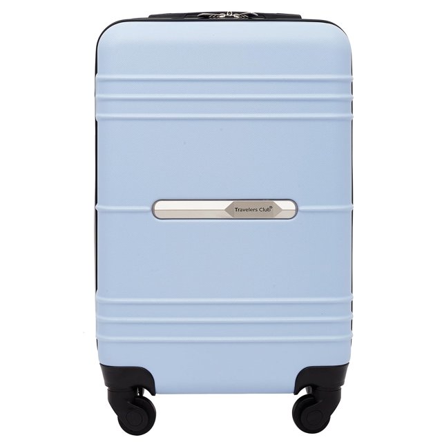 Equipaje de mano Richmond Spinner de Luggage Travelers Club, 22 pulgadas, azul