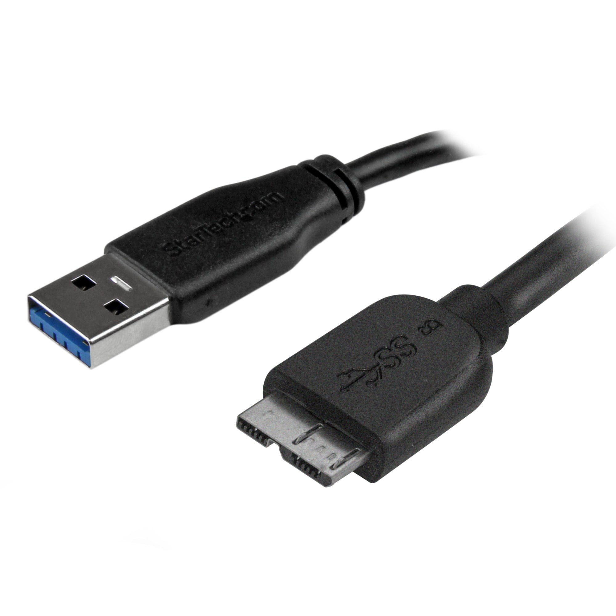StarTech.com Slim Micro USB 3.0 Cable - M/M - 3m (10ft)