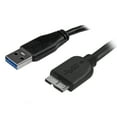 thumbnail image 6 of StarTech 10ft Slim SuperSpeed USB 3.0 A to Micro B Cable M/M, Black, 6 of 9