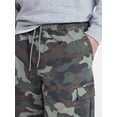 thumbnail image 4 of No Boundaries Twill Cargo Shorts, 10" Inseam, Men's XS-5XL, 4 of 6