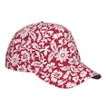 thumbnail image 2 of Goofa Red Flowers Printed Baseball Cap for Men and Women - Adjustable Unisex Hat for Sports and Casual Wear,Sun protection Casual Outdoor Everyday Fashion Cap, 2 of 9