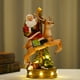 thumbnail image 1 of Escultura Cachorro,Resina Santa Deer Escultura Decoraciones navideñas,Adornos Estatuillas Salón Dormitorio Estantería,Estatua decorativa Craft Party Supplies Desktop,Pequeña escultura con Yotijar Escultura Cachorro, 1 of 10