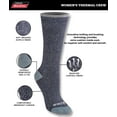 thumbnail image 2 of Genuine Dickies Women's Charcoal Fiber Basic Thermal Crew Socks, 2-Pack, 2 of 4