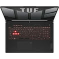 thumbnail image 5 of ASUS TUF Gaming A17 Gaming/Entertainment Laptop (AMD Ryzen 7 7735HS 8-Core, 17.3in 144Hz Full HD (1920x1080), GeForce RTX 4050, Win 11 Home) with G2 Universal Dock, 5 of 7