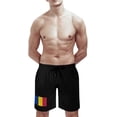 thumbnail image 5 of Men's Flag of Chad Novelty Swimtrunks Beach Shorts Pants with Pockets L S-3XL, 5 of 7
