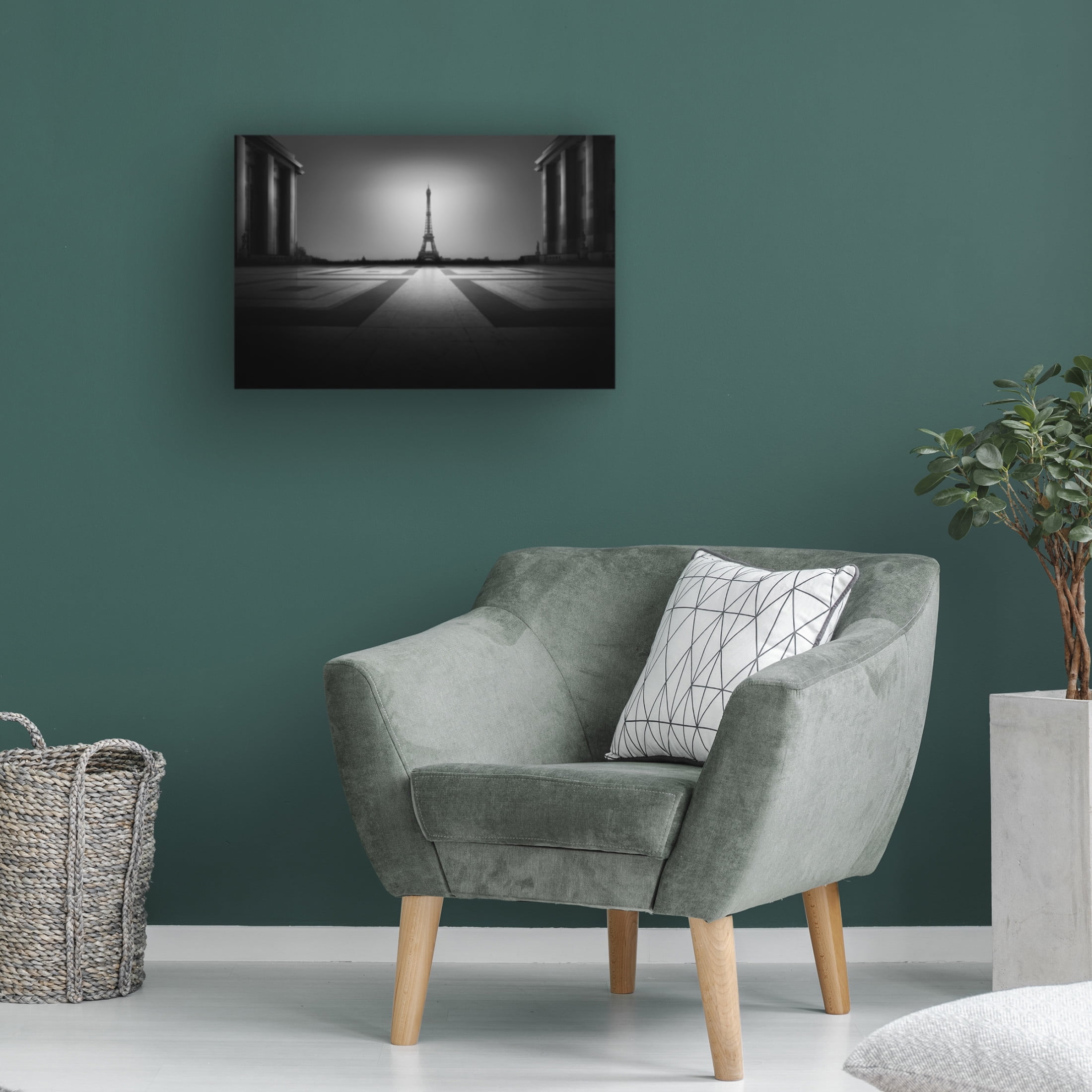 Canvas Wall Art - Inthemoment 'Rise I' Wall Art for Living Room, Bedroom, or Office Décor by Trademark Fine Art - 24 x 16 Inches
