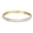 Gold-White, variant on PAURO Cubic Zirconia Tennis Bracelets for Women Stainless Steel 6mm Multicolor Statement Dainty Personalized Gift Elegance Simple Jewelry Gold Plated Black