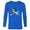 Royal, variant on Channel The Ghost and Molly McGee - Long Sleeve T-Shirt for Men – Customized-White